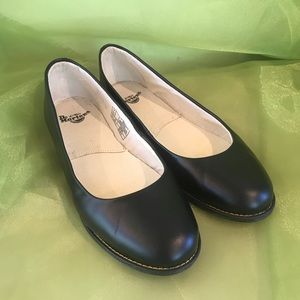 Dr. Martens Black Marie Flats